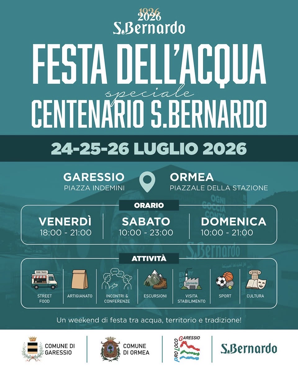 Festa dell'Acqua - Centenario S.Bernardo