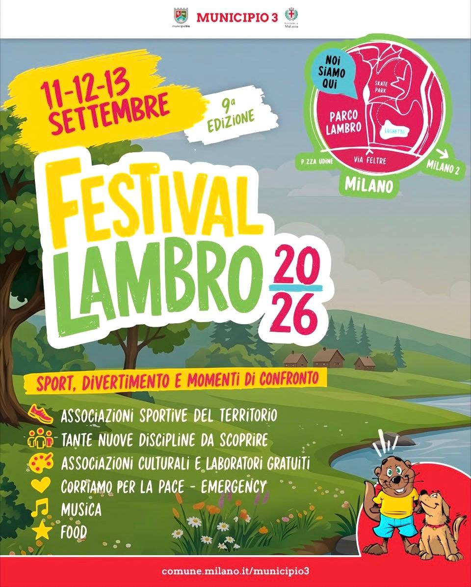 Noi Siamo Qui - Festival Lambro