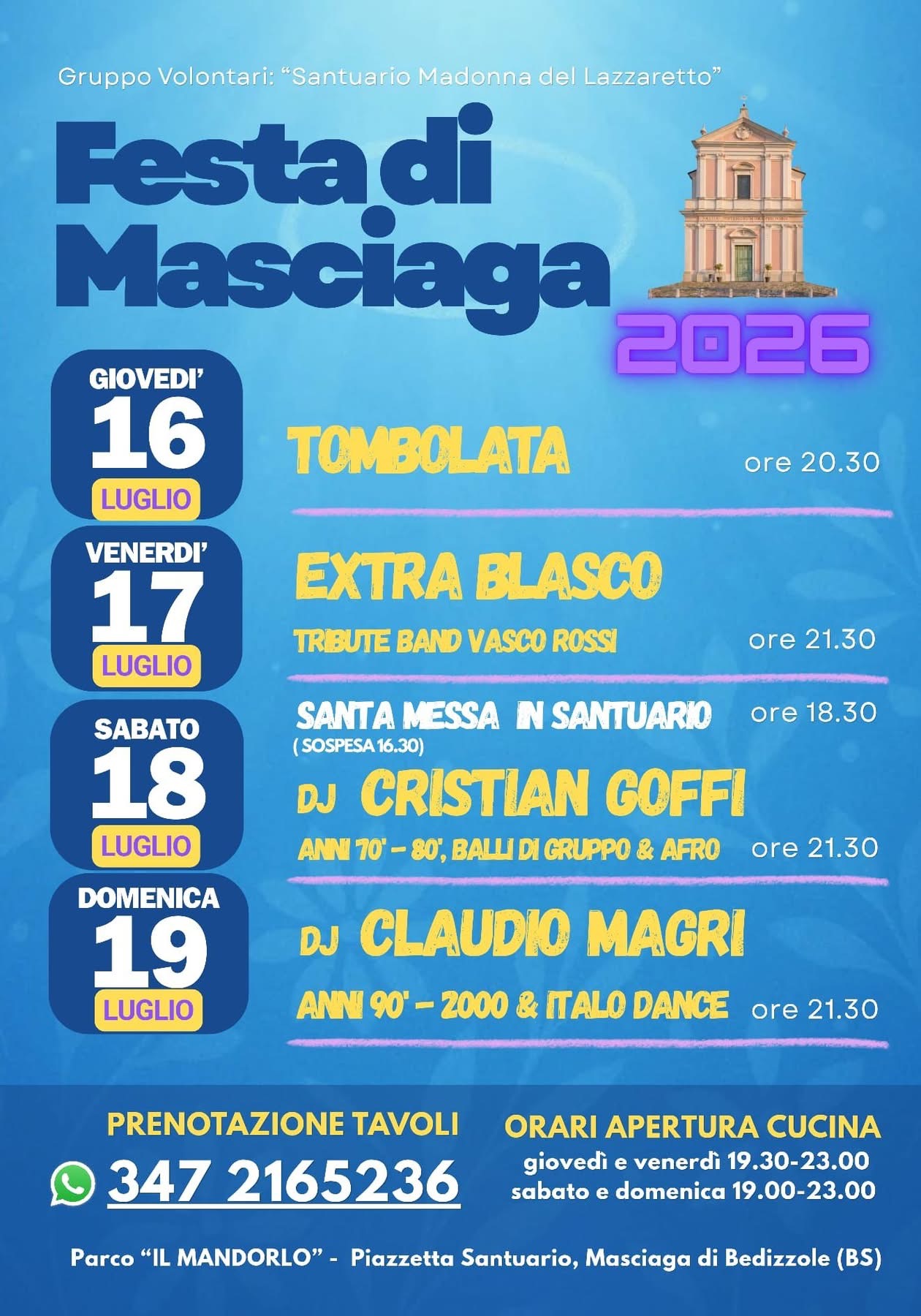 Festa di Masciaga