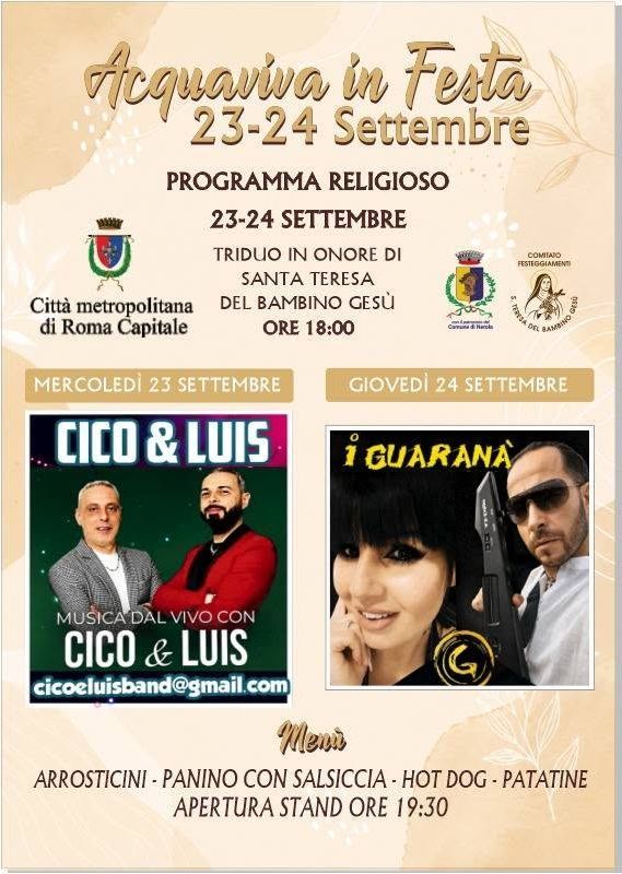 Acquaviva in Festa