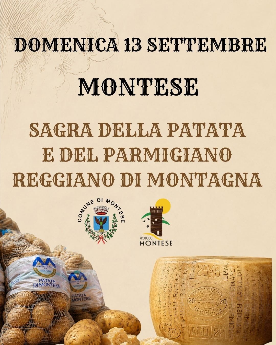 Sagra della Patata e del Parmigiano Reggiano di Montagna