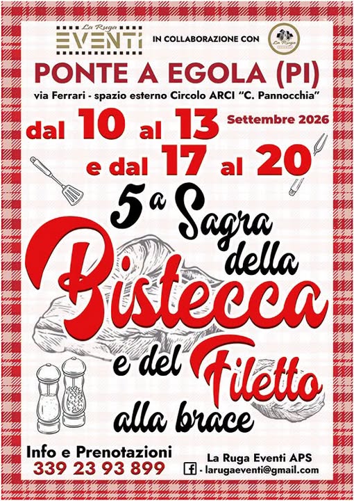 Sagra dedicata alla bistecca e al filetto alla brace