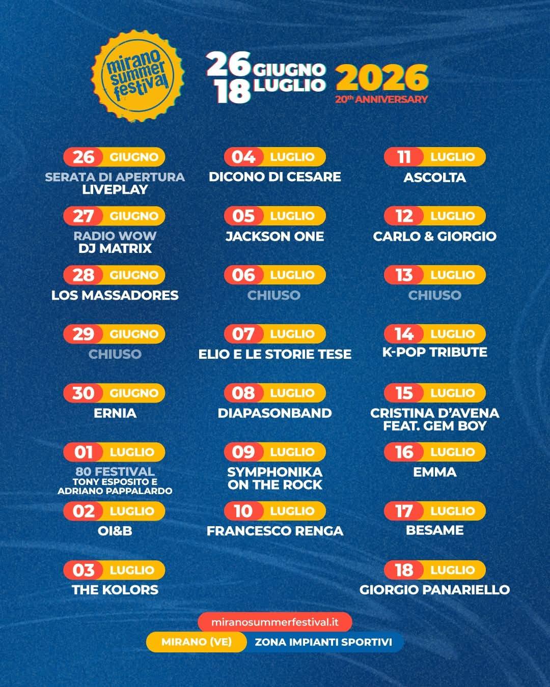 Mirano Summer Festival