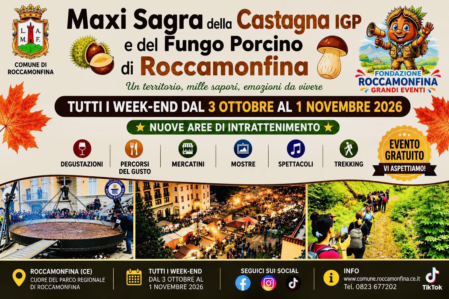 Sagra della castagna IGP e del fungo porcino