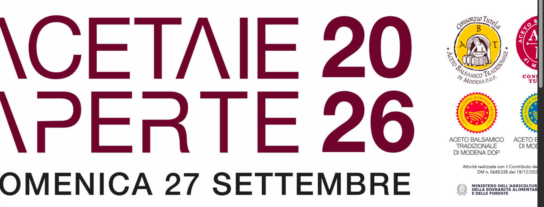 Acetaie Aperte