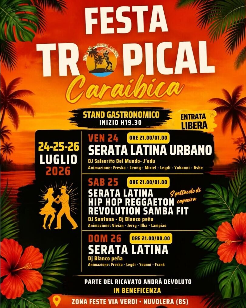Festa tropical caraibica