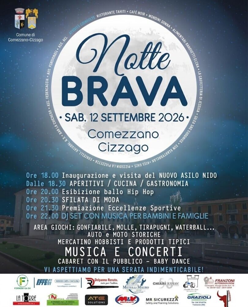 Notte brava a Comezzano Cizzago