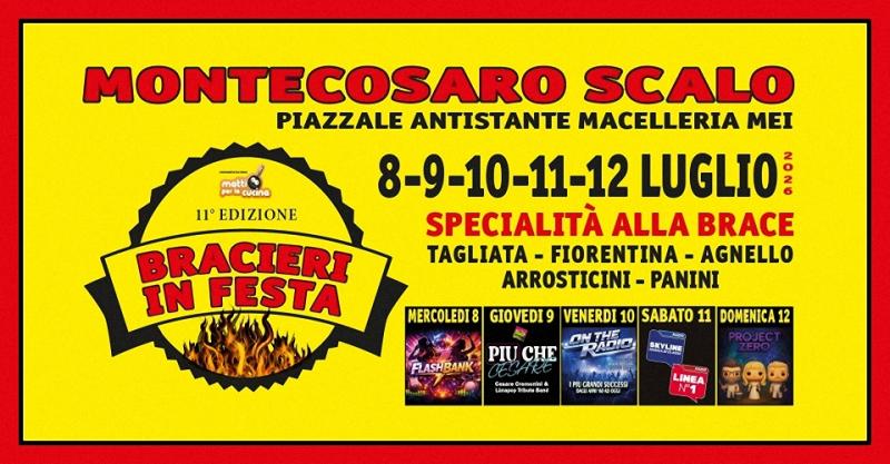 Bracieri In Festa A Montecosaro