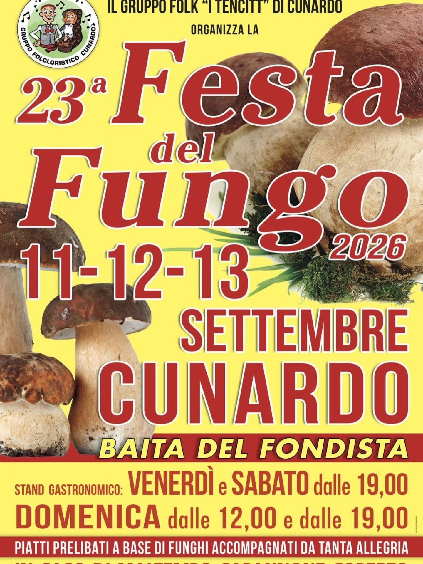 Festa del Fungo di Cunardo